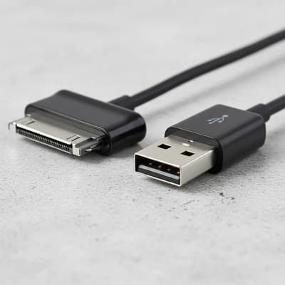 Cable Usb Para Tablet Samsung Galaxy Cargador Y Datos Negro