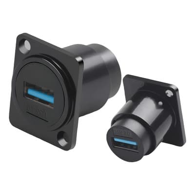 Ficha Toma Usb 3.0 Hembra Para Chasis Gabinete Doble Hembra