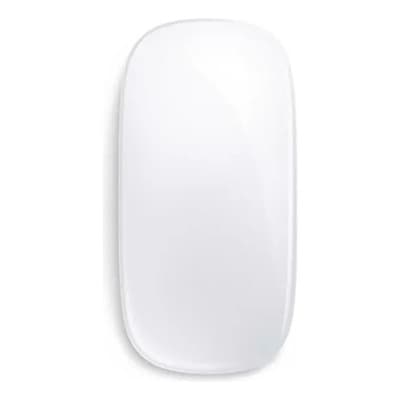 Mouse Inalámbrico Touch Magic Para Mac Apple iPad C/ Batería Blanco
