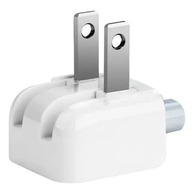 Adaptador Para Cargador Macbook Magsafe Pro iPad Ibook Blanco
