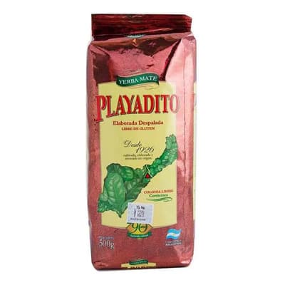 Yerba Mate Tradicional Sin Palos Y Tacc 500 Grs Playadito