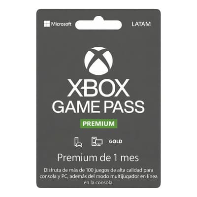 Microsoft Xbox Game Pass Premium Digital 1 Mes Trial