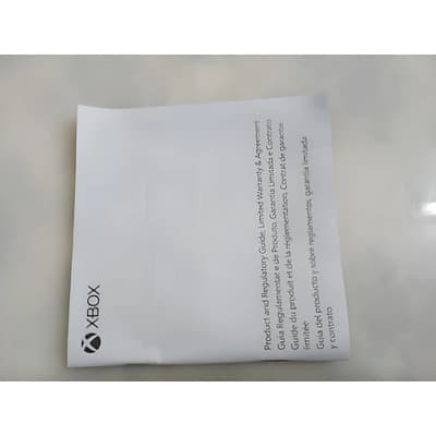 Folleto Control Xbox Elite Serie 2 Blanco