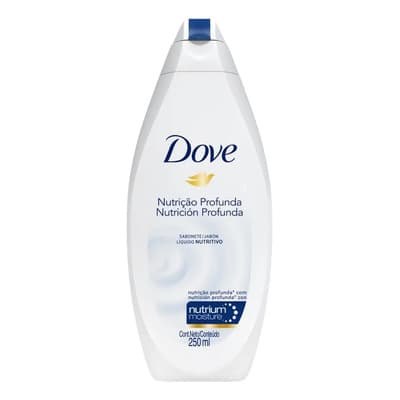 Jabón Líquido Dove Nutrición Profunda En Botella 250 ml