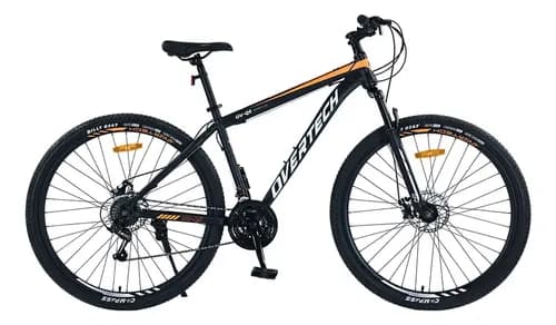 Bicicleta Mtb Overtech R29 Q5 21v Freno A Disco Shimano 12x Color Negro/naranja/blanco Tamaño Del Cuadro Xl