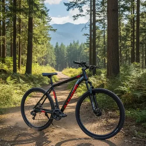 Bicicleta Mountain Bike Gariotti Ty400 Aluminio R29 21v Disco Negro