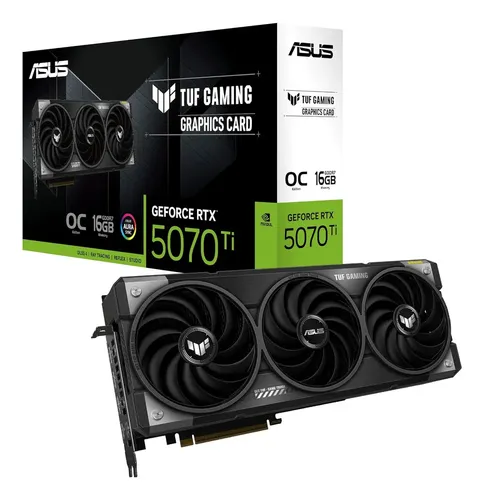 Vga Asus Geforce Nvidia Tuf Gaming Rtx 5070 Ti 16gb Gddr7 Oc