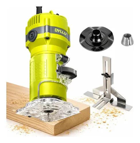 Fresadora Router Palma Tupi Rebajador 500w Dyllu By Total Verde Lima