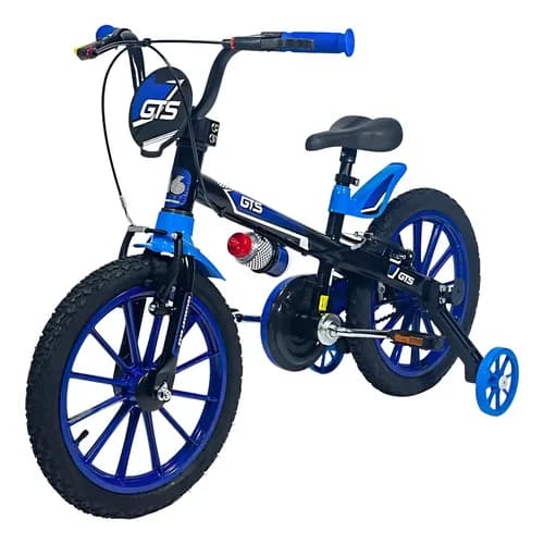 Bicicleta Rodado 16 Gts Paseo Color Azul