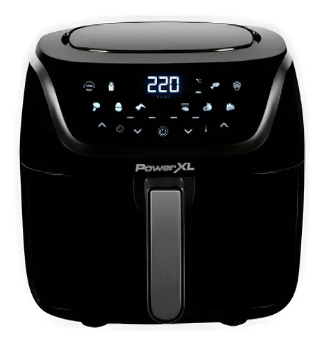 Freidora De Aire Powerxl 3.8l 10 Funciones Af-e4001-ar Color Negro