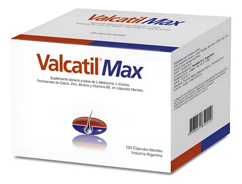 Valcatil Max Cápsulas Blandas 120 (unidades) Sin Sabor