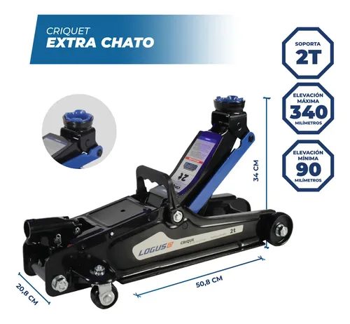 Crique Logus 2tn Perfil Bajo Reforzado + Elevación Auto/cami