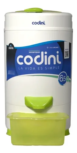 Secarropas Codini Innova Iv6.1 Verde - 6.5kgs