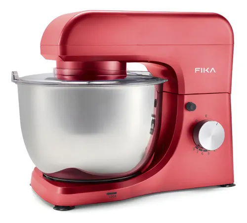 Batidora De Pie Planetaria 3 En 1 Fika Bowl 4l 8 Velocidades 1000w Color Rojo Frecuencia 50hz 50 Hz