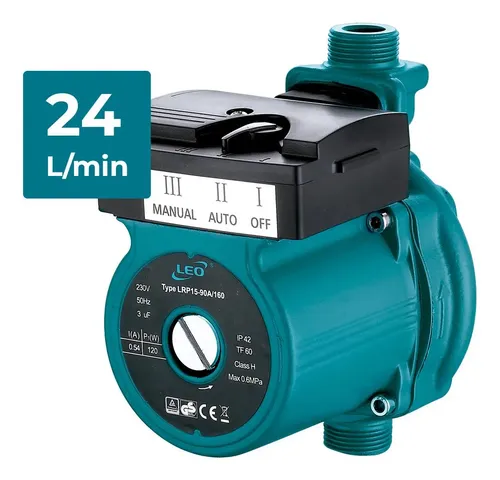 Bomba Presurizadora Leo Lrp15-90a 1-2 Baños Viviendas 9mts