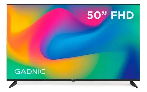 Smart Tv 50 Gadnic Fhd Pulgadas Wifi Procesador Quad Core Sonido Estéreo 20w
