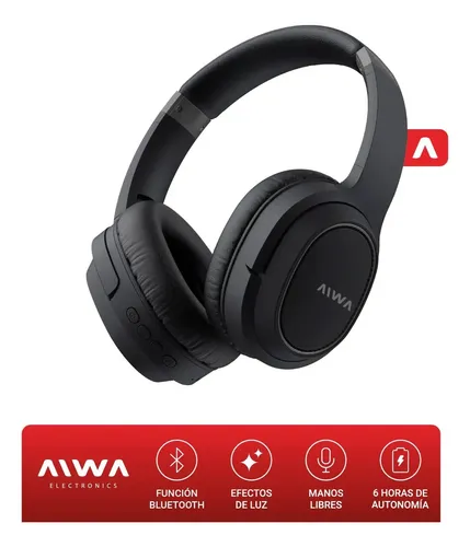 Auricular Vincha Aiwa Ava-bt501n Negro