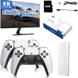 Consola Retro Game Stick M15 Plus Pro + 2 Joysticks + 20mil Juegos FULL Emulador 3D