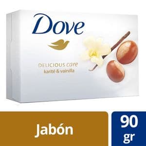 Jabón Pastilla Dove Karité y Vainilla 90grs.