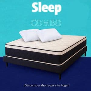 Combo Colchòn y sommier Doble Europillow King 180 x 200